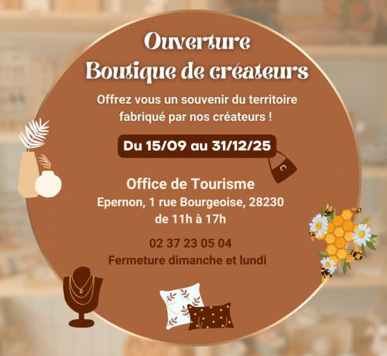 La boutique de créateurs est de retour !