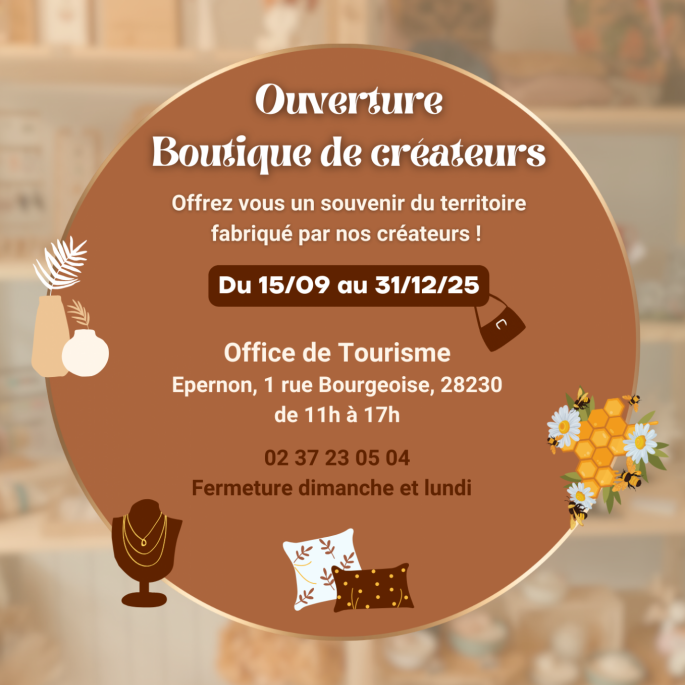 La boutique de créateurs est de retour !
